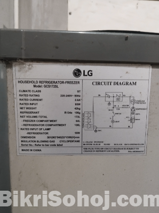 LG ফ্রিজ ১৭২ L